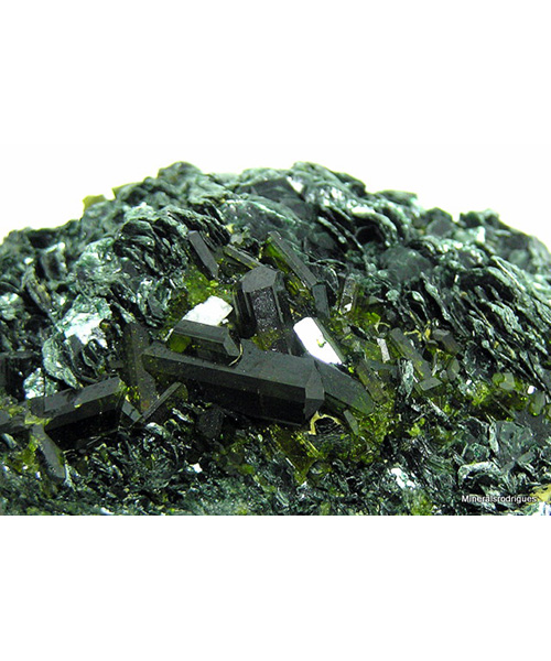 EPIDOTE,  ALBITE